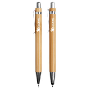 BP258 - SET DE BOLIGRAFO Y LÁPIZ MECÁNICO DE BAMBÚ "NAGANO DUO"