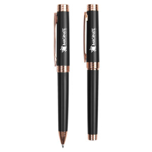 BP262 - SET DE BOLIGRAFO Y ROLLER "COBRA" TINTA AZUL