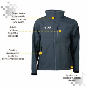 Chaqueta Softshell Técnico UNISEX