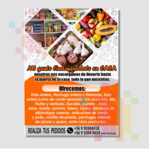 Afiches Tabloide Couche 120 g