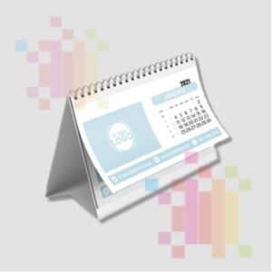 Calendario Triángulo Espiral 20×12 cm