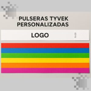 Pulseras Tyvek Personalizadas