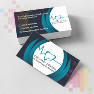 Tarjetas de Presentación Opalina 260 g