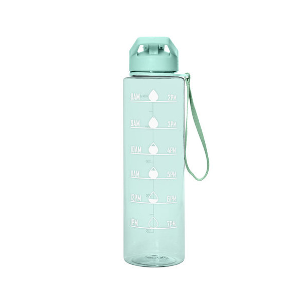 Botella Deportiva Motivacional Borg 1000 ml